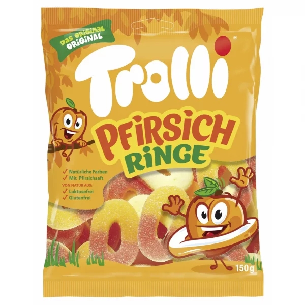 Trolli Pfirsichringe (150g)