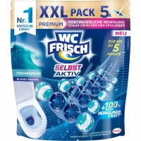 WC Frisch Selbst Aktiv Duftspüler Ozeanfrische (5x50g)