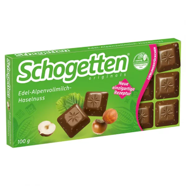 Schogetten - Vollmilch-Nuss  (100g)