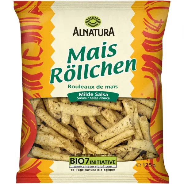 Alnatura Bio Maisr&ouml;llchen milde Salsa (125g)