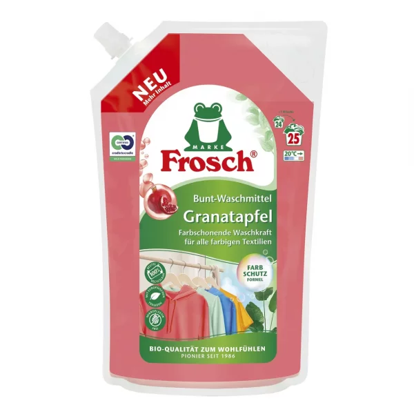 Frosch Bunt-Waschmittel Granatapfel (25WL)