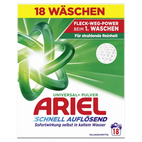 Ariel Universal+ Pulverwaschmittel (18WL)