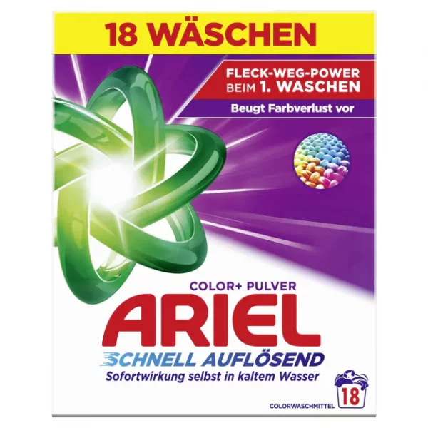 Ariel Color+ Pulverwaschmittel (18WL)