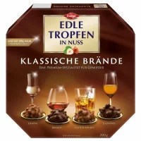 Trumpf Edle Tropfen in Nuss Klassische Brände (200g)