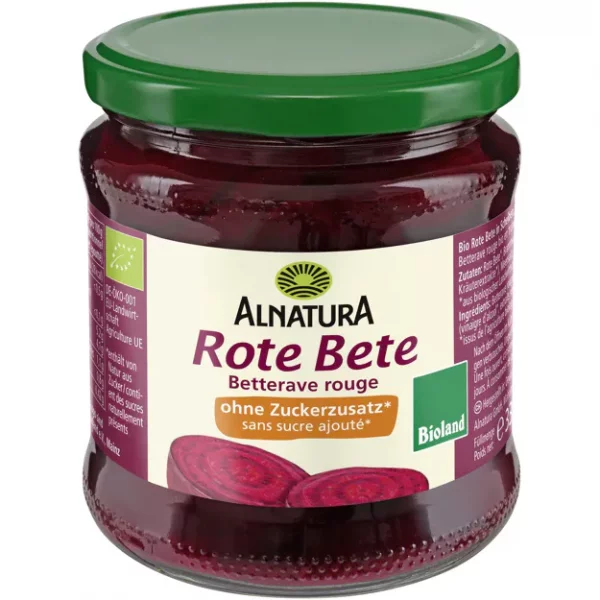 Alnatura Bio Rote Bete Scheiben (330g)
