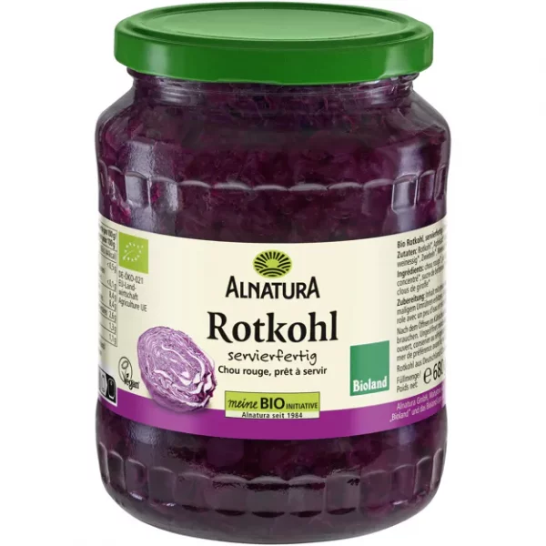 Alnatura Bio Rotkohl - servierfertig (680g)