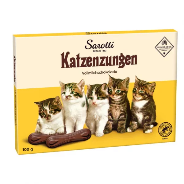Sarotti Katzenzungen Vollmilch (100g)