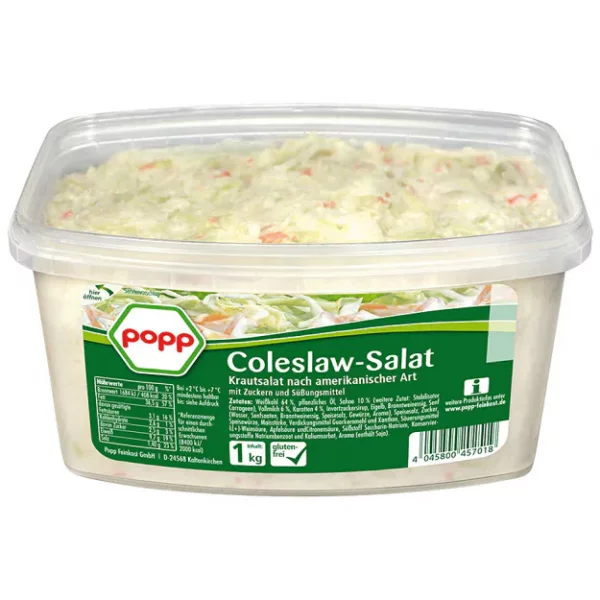 Popp Coleslaw Salat (1kg)