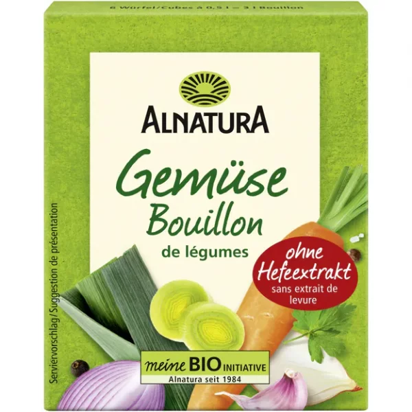 Alnatura Bio Br&uuml;hw&uuml;rfel Gem&uuml;sebouillon (6x11g)