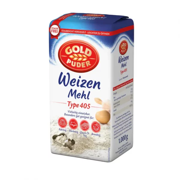 Goldpuder Weizenmehl Typ 405 (1000g)