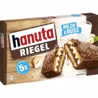Hanuta Riegel Milch & Nuss (5Stk.)