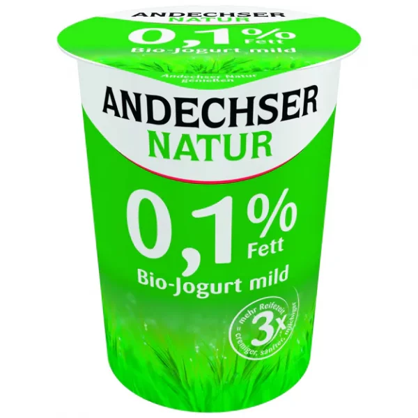Andechser Natur Bio Joghurt 0,1% (500g)