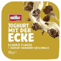 Müller Joghurt mit der Ecke - Banane Schoko (150g)