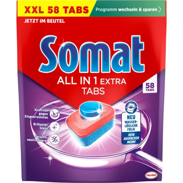 Somat All in 1 Sp&uuml;lmaschinentabs (58Stk.)