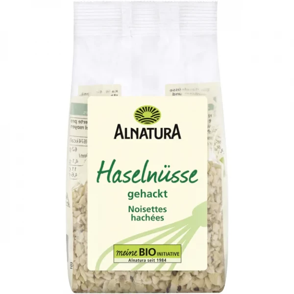 Alnatura Bio Haseln&uuml;sse ger&ouml;stet und gehackt (100g)