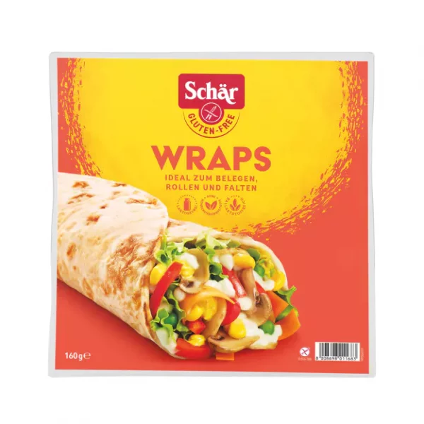 Sch&auml;r Wraps - glutenfrei (160g)