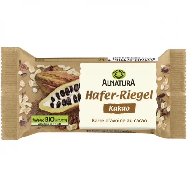 Alnatura Bio Hafer-Riegel Kakao (60g)