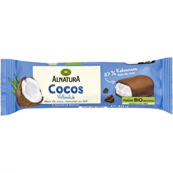 Alnatura Bio Riegel Cocos Vollmilch (40g)