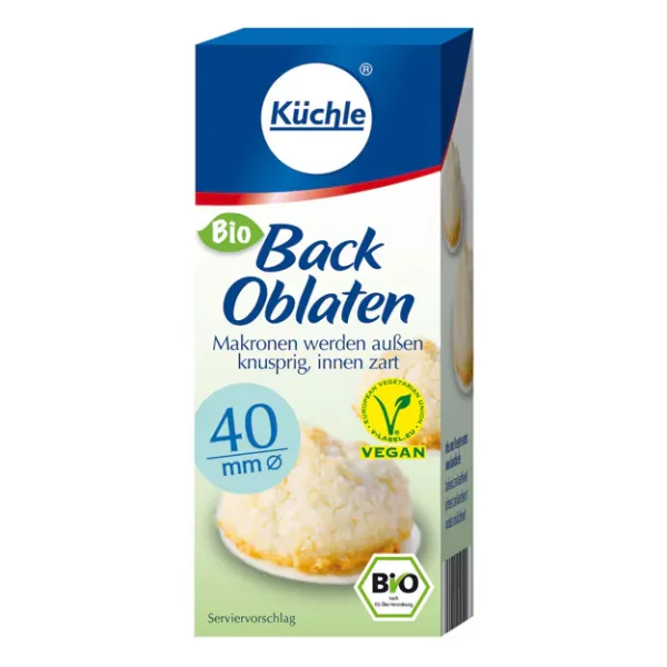 Bio Back Oblaten (40mm)