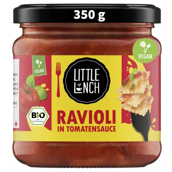Little Lunch Bio Ravioli in Tomatensauce (350g)