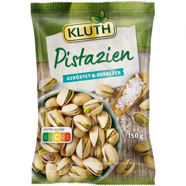 Kluth Pistazien - ger&ouml;stet &amp; gesalzen (150g)