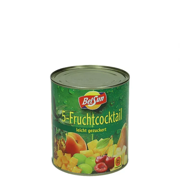 BelSun Fruchtcocktail - leicht gezuckert (850ml)