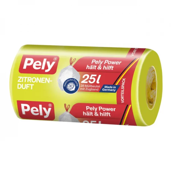 Pely Zugband M&uuml;llbeutel 25L (28Stk.)