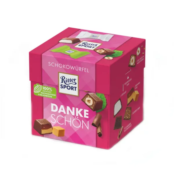 Ritter Sport Schokow&uuml;rfel Dankesch&ouml;n (176g)