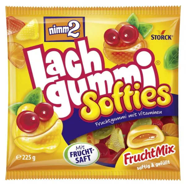 Nimm 2 Lachgummi Softies (225g)
