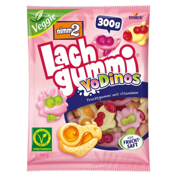 Nimm 2 Lachgummi YoDinos (300g)