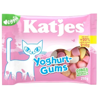 Katjes Gummib&auml;rchen - Yoghurt-Gums (210g)