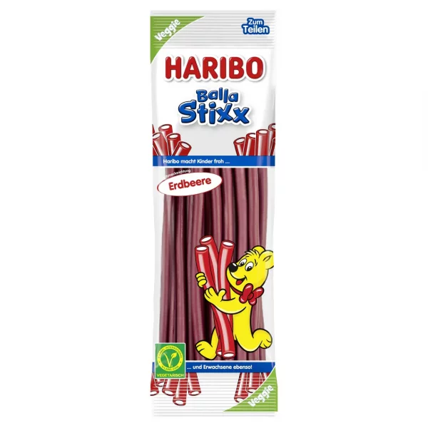 Haribo Balla Stixx Erdbeere (200g)