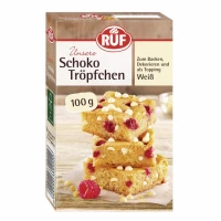 Ruf Schoko Tröpfchen - weiße Schokolade (100g)