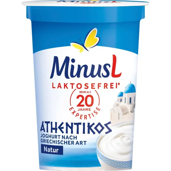 MinusL laktosefreier Joghurt nach griechischer Art (400g)
