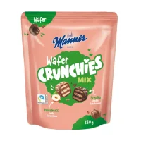 Manner Wafer Crunchies Mix Haselnuss & Schoko (130g)