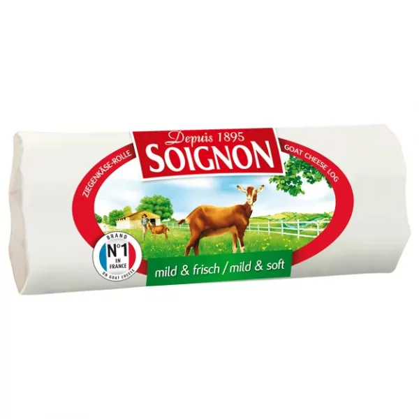 Soignon Ziegenk&auml;serolle (150g)