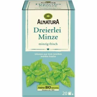 Alnatura Bio Dreierlei Minze Tee (20 Beutel)