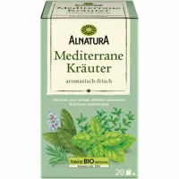 Alnatura Bio Mediterrane Kräuter Tee (20 Beutel)