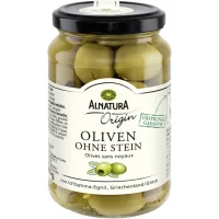 Alnatura Bio Oliven grün ohne Stein (350g)
