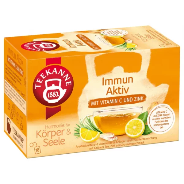 Teekanne Immun Aktiv Tee (18 Beutel)