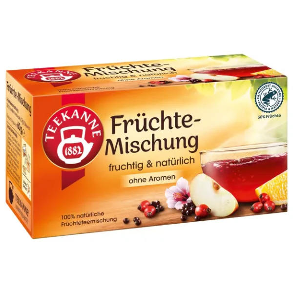 Teekanne Fr&uuml;chtetee (20 Beutel)
