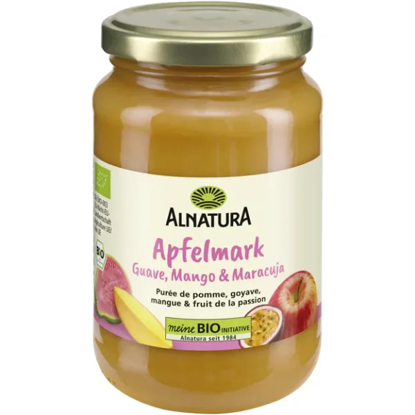 Alnatura Bio Apfelmark mit Guave, Mango &amp; Maracuja (360g)
