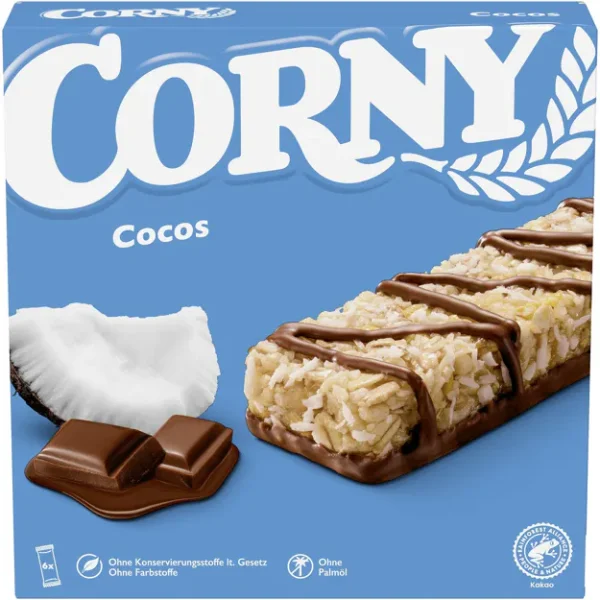 Corny M&uuml;sliriegel Kokos (6Stk.)