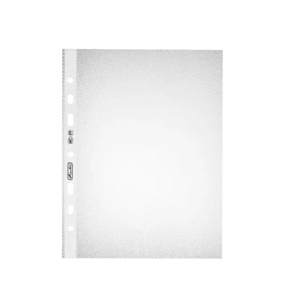 Herlitz Klarsichth&uuml;llen A4 genarbt (100Stk.)