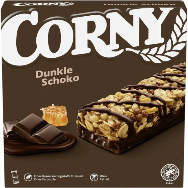 Corny M&uuml;sliriegel Dunkle Schokolade (6Stk.)