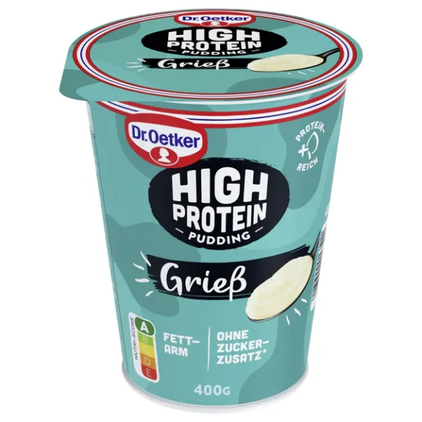 Dr. Oetker High Protein Grie&szlig;pudding (400g)