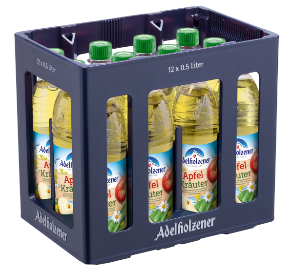 Adelholzener Apfel Kr&auml;uter Schorle (12x0,5l)