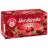 Teekanne Herzkirsche (20 Beutel)