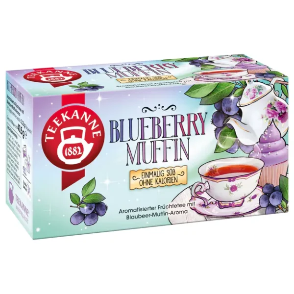 Teekanne Blueberry Muffin (18 Beutel)
