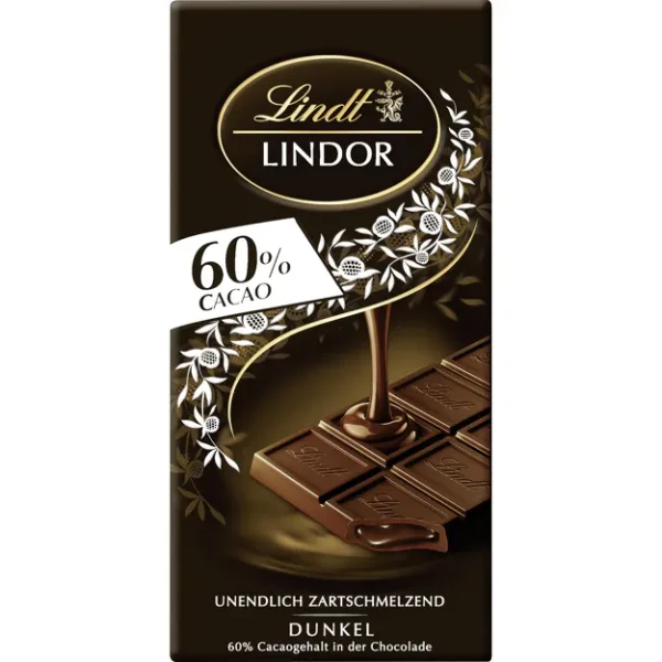 Lindt Lindor Tafel 60% dunkel (100g)